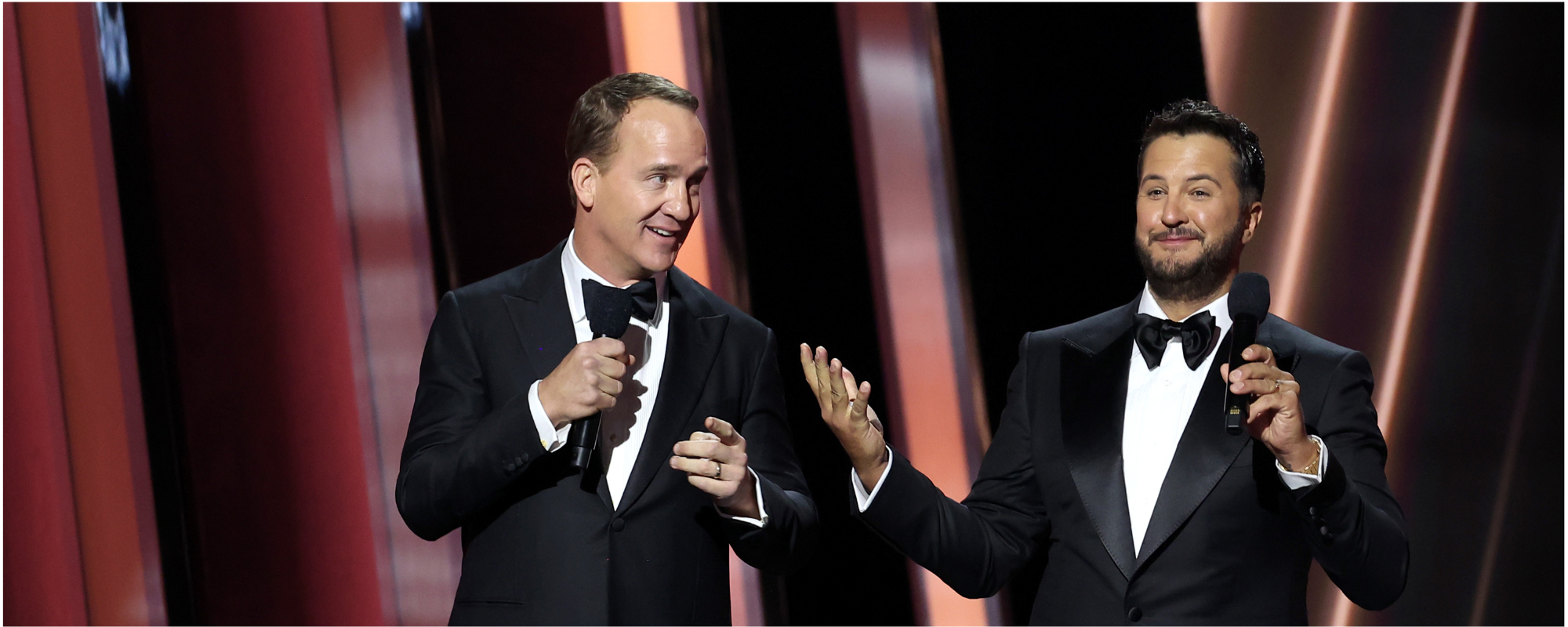 Why Luke Bryan and Peyton Manning Are the Perfect Country Music Awards Co-hosts