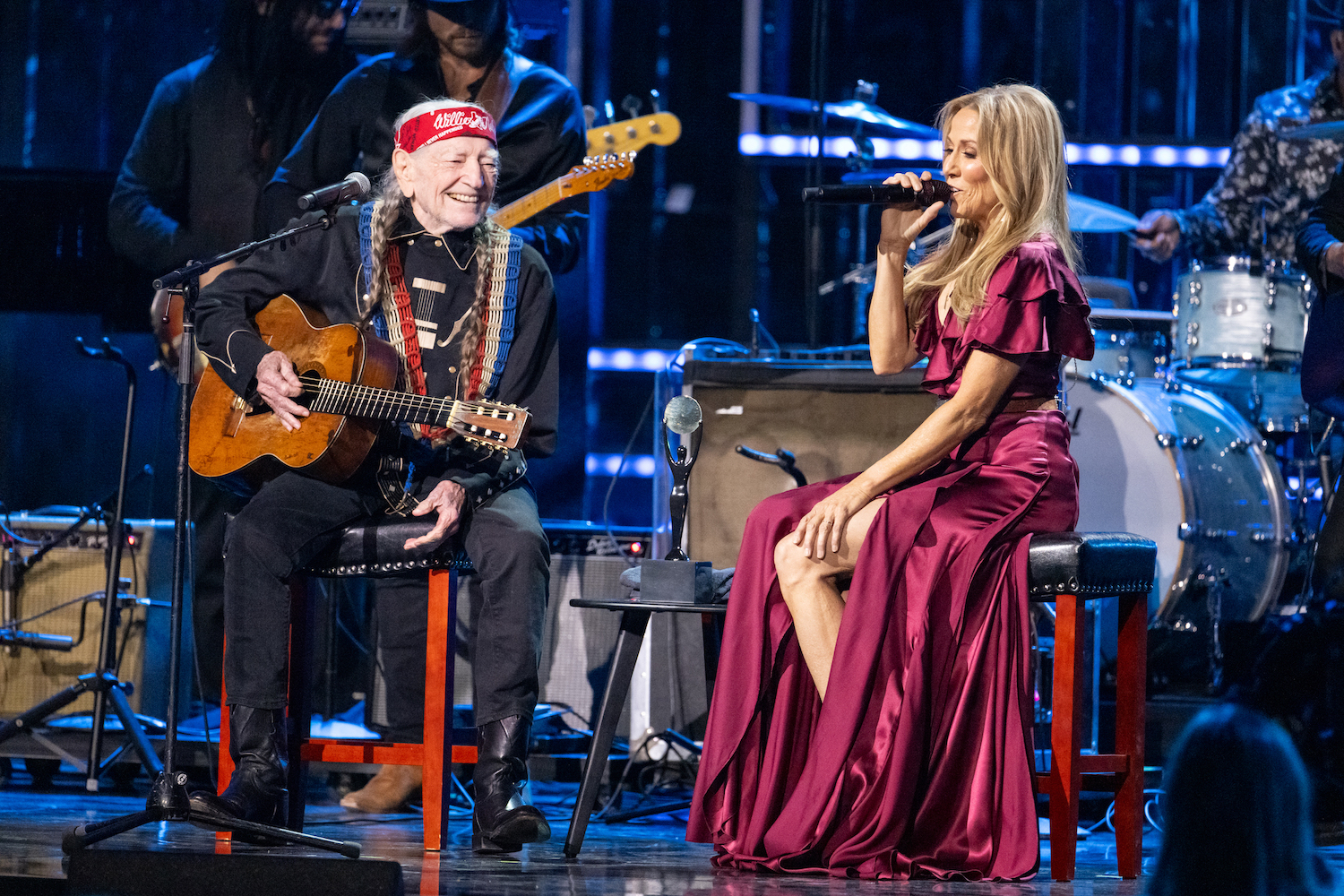 Watch: Willie Nelson Gets Inducted Into Rock & Roll Hall Of Fame ...