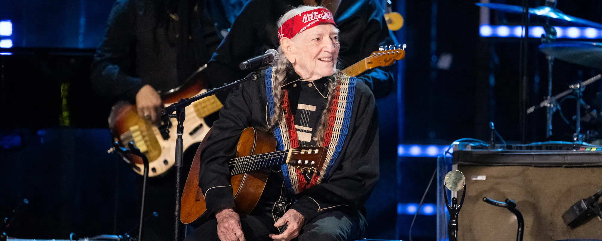 Watch: Willie Nelson Gets Inducted Into Rock & Roll Hall of Fame, Performs with Sheryl Crow, Chris Stapleton, and Dave Matthews