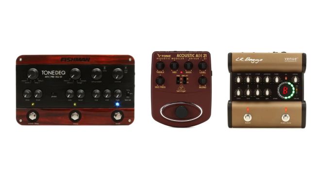 best acoustic guitar pedals featured image