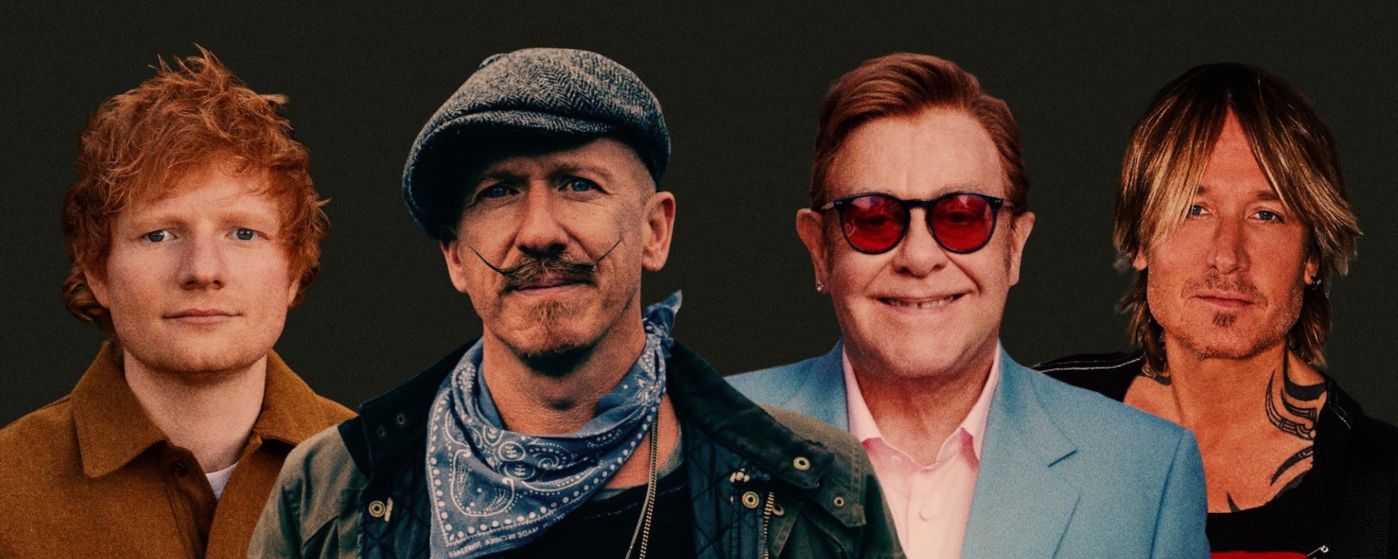 Elton John, Keith Urban and Ed Sheeran Join Foy Vance for Anthemic Anniversary Version of “Guiding Light”