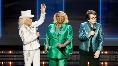 Tanya Tucker, Patti LaBelle and Billie Jean King at CMT's Smashing Glass