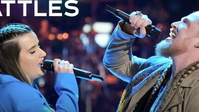 Brailey Lenderman and Huntley battle on The Voice