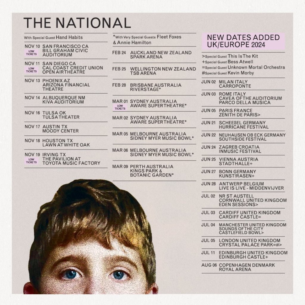 the national rock band tour