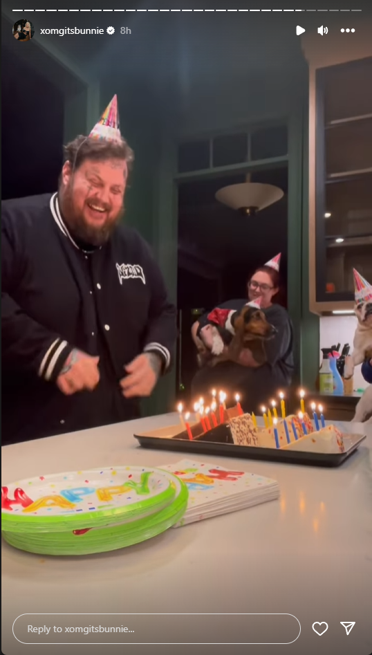 Bunnie XO Celebrates Jelly Roll's Birthday With Sweet Surprise