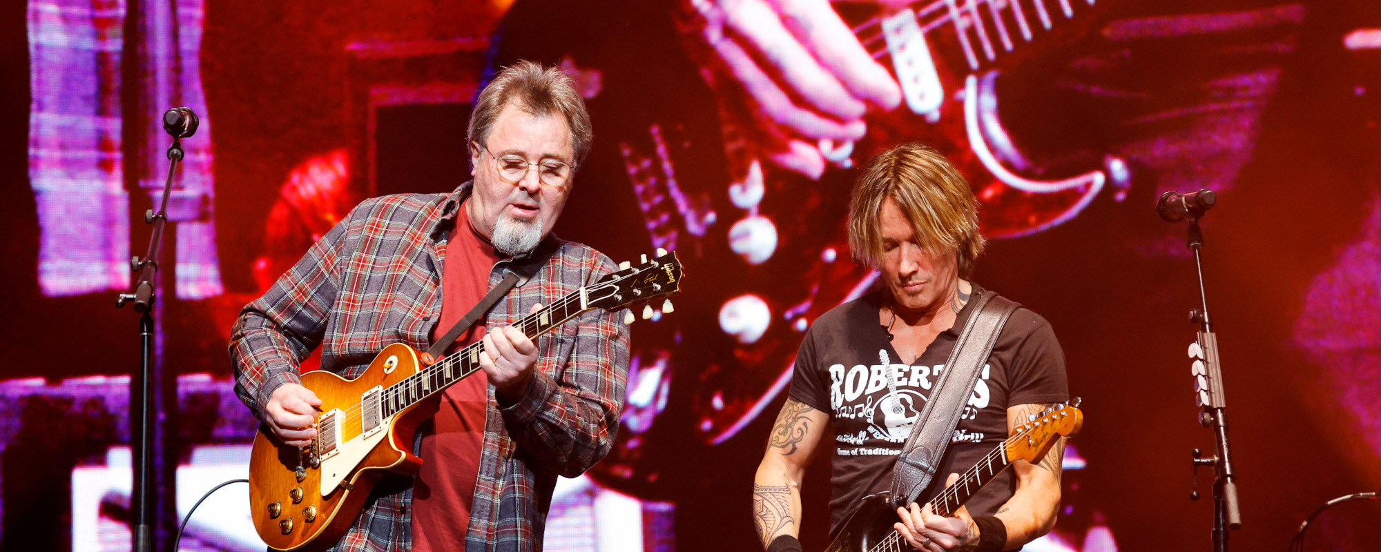 All for the Hall: See Photos from Keith Urban and Vince Gill’s Nashville Show That Raised Close to $1 Million