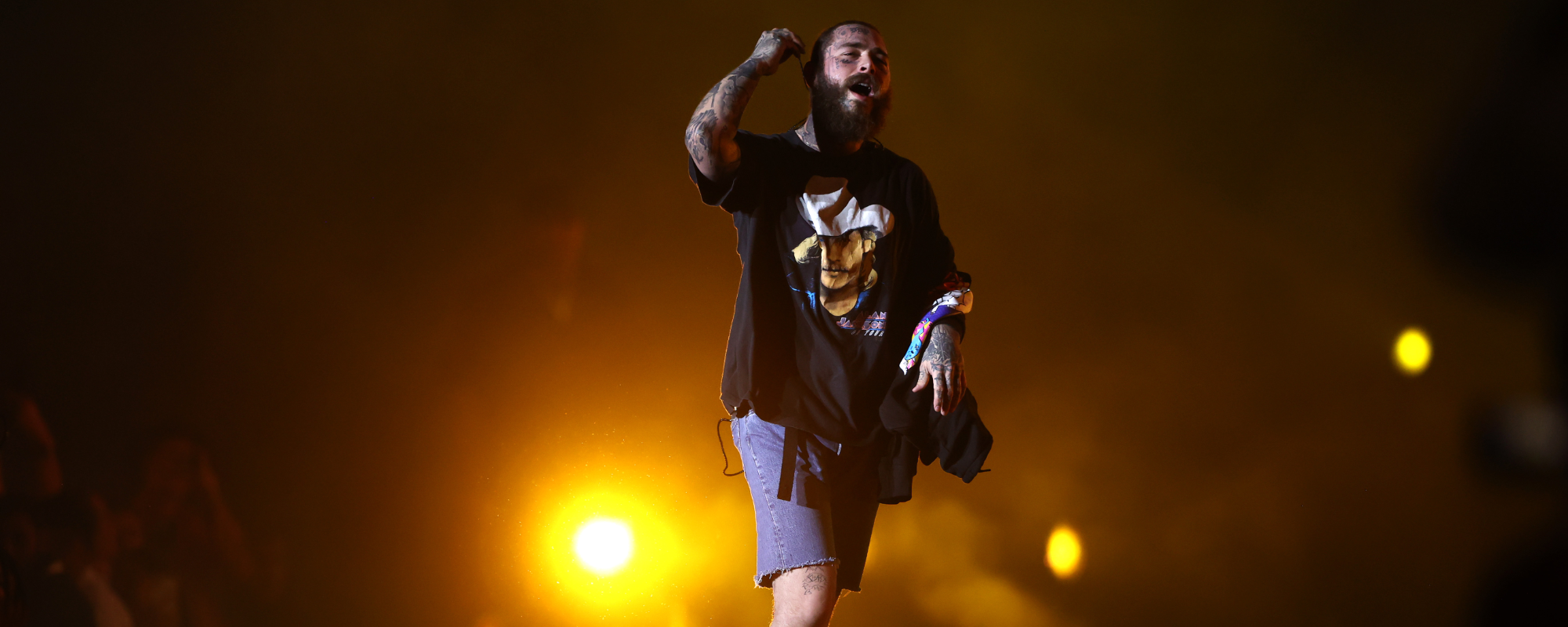 Post Malone Goes Viral for His Unique Outfit on ‘New Year’s Rockin Eve’
