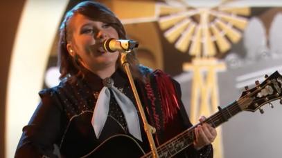Ruby Leigh performs on 'The Voice'
