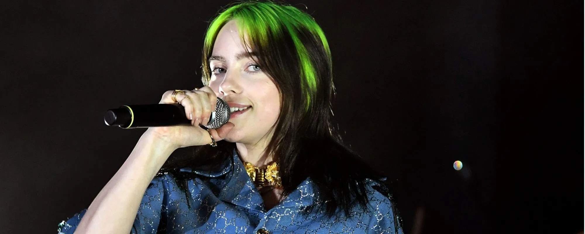 Billie Eilish Pulls Curtains Back in Emotional Golden Globes Reveal: “Writing that Song Kind of Saved Me”