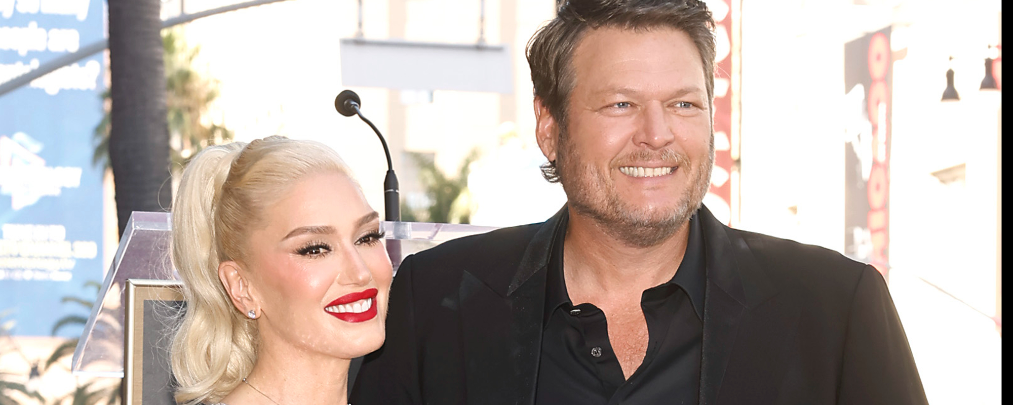 Gwen Stefani Accompanied by Blake Shelton as She’s Inducted Into Orange County Hall of Fame: “Wow, This is My Life?”