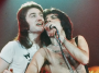 John Deacon and Freddie Mercury 1977