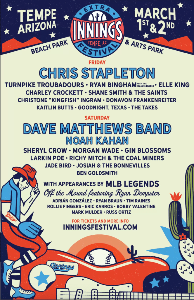 extra innings festival lineup
