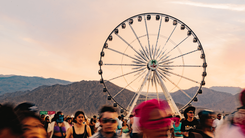 Ferris wheel at Coachella