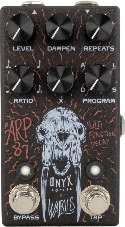 Walrus Audio ARP-87 Multifunction Delay Pedal - Onyx Coffee Limited Edition