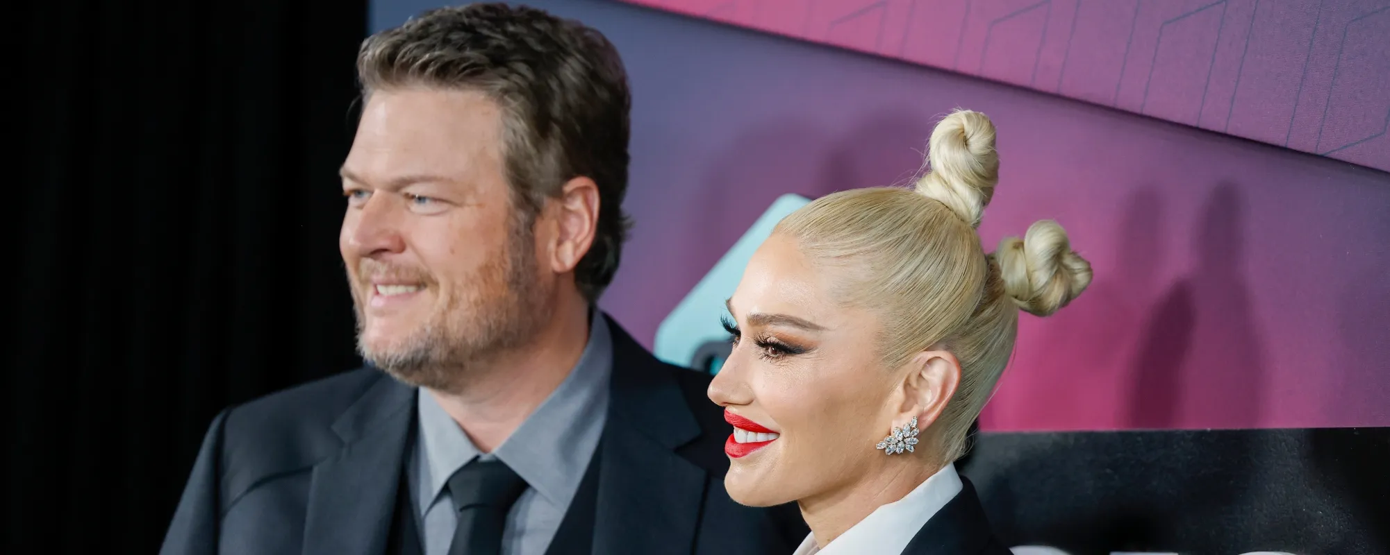 Blake Shelton Is All Smiles as He Proudly Watches Gwen Stefani Be Inducted Into Her Hometown Hall of Fame