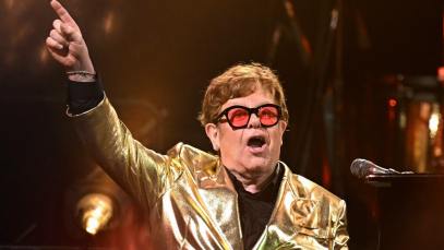 Elton John at Glastonbury