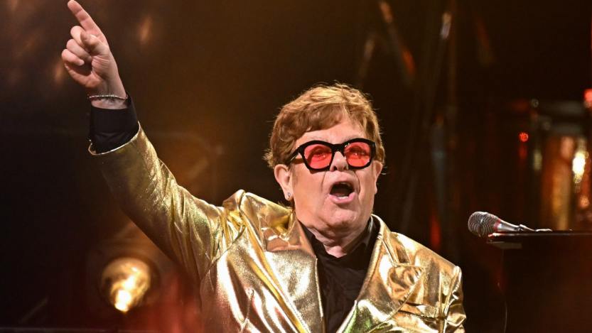 Elton John at Glastonbury