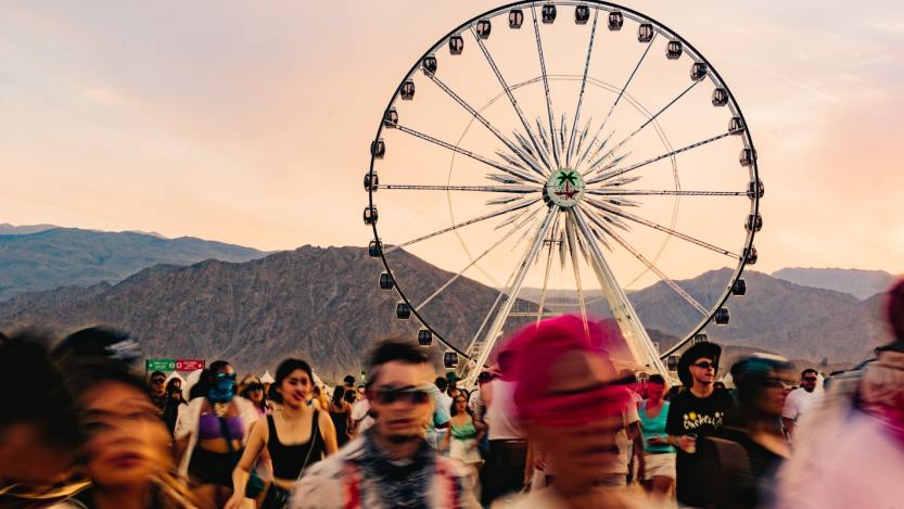 Coachella festival grounds