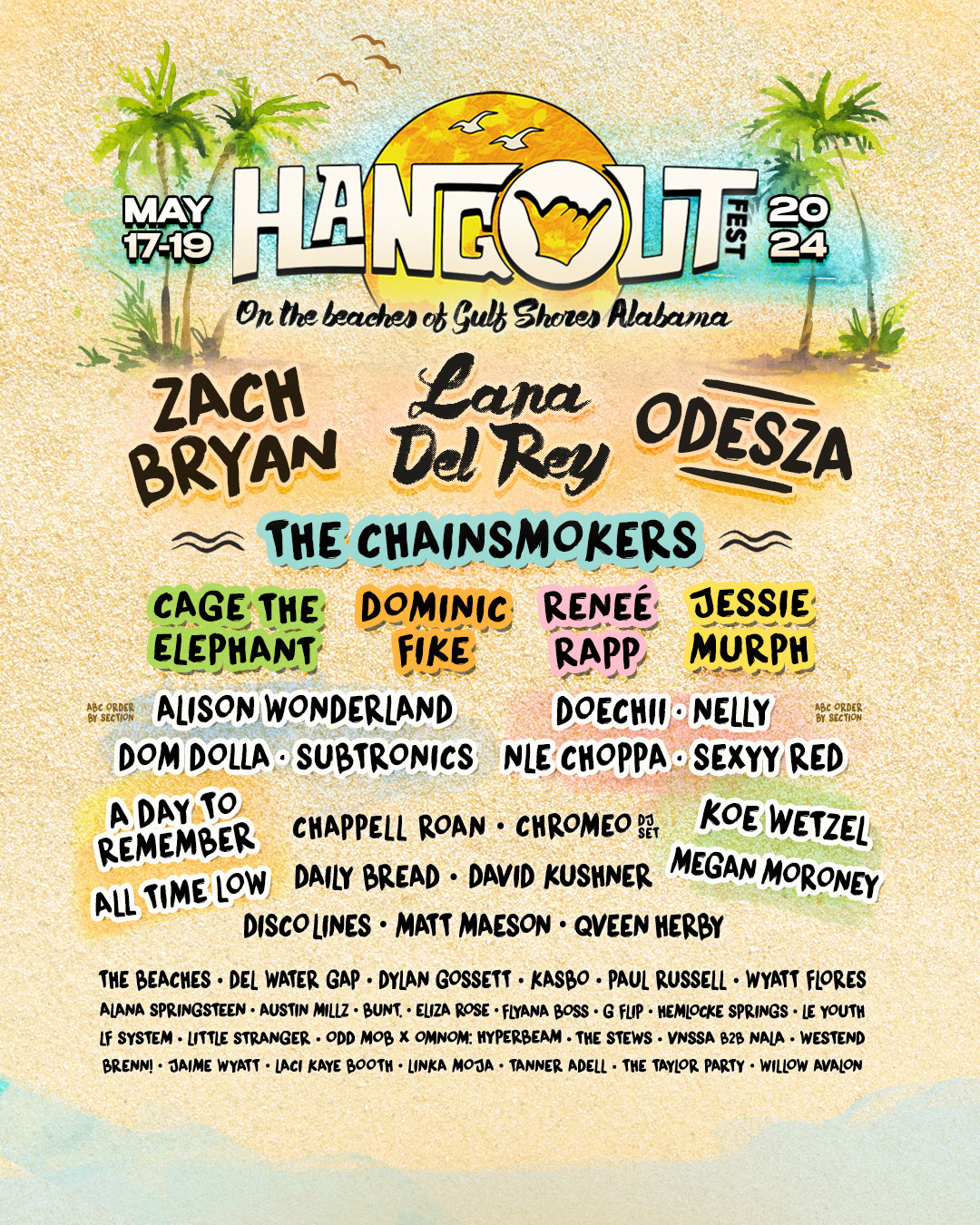 hangout festival 2024 lineup