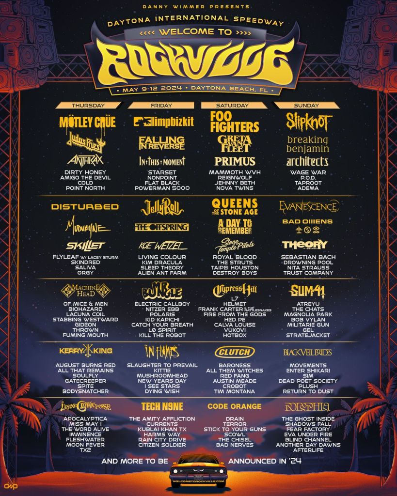 welcome to rockville lineup