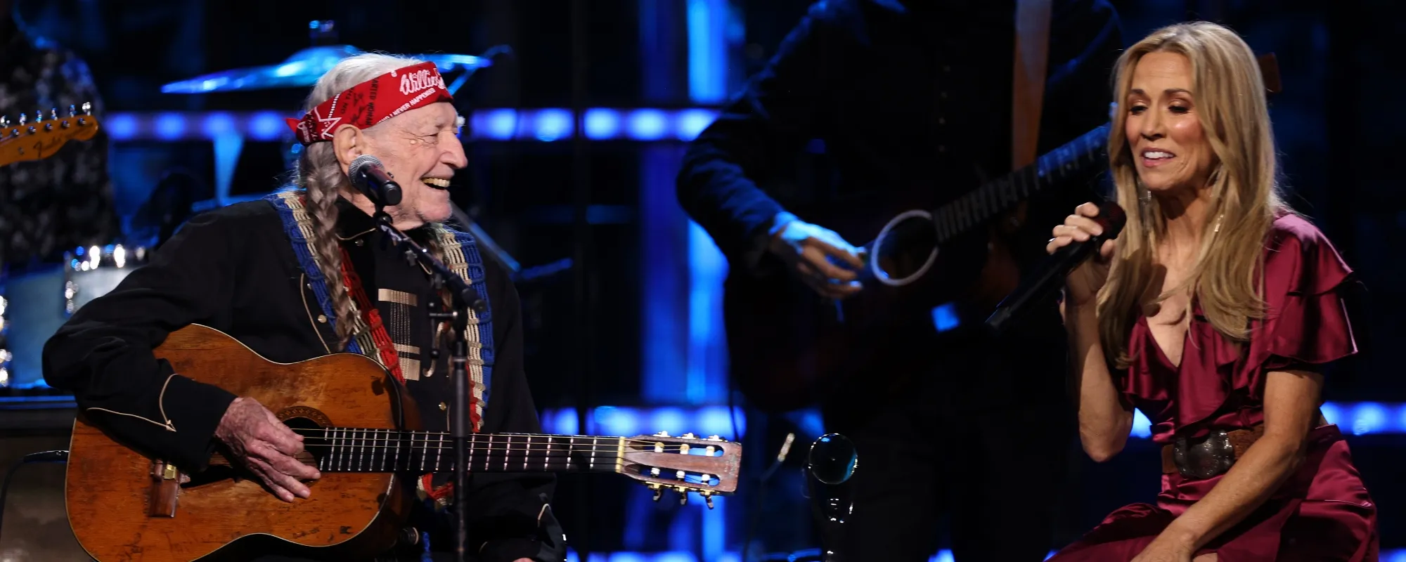Willie Nelson Steals the Show With ‘Rock & Roll Hall of Fame’ Performance Alongside Chris Stapleton, Dave Matthews & Sheryl Crow