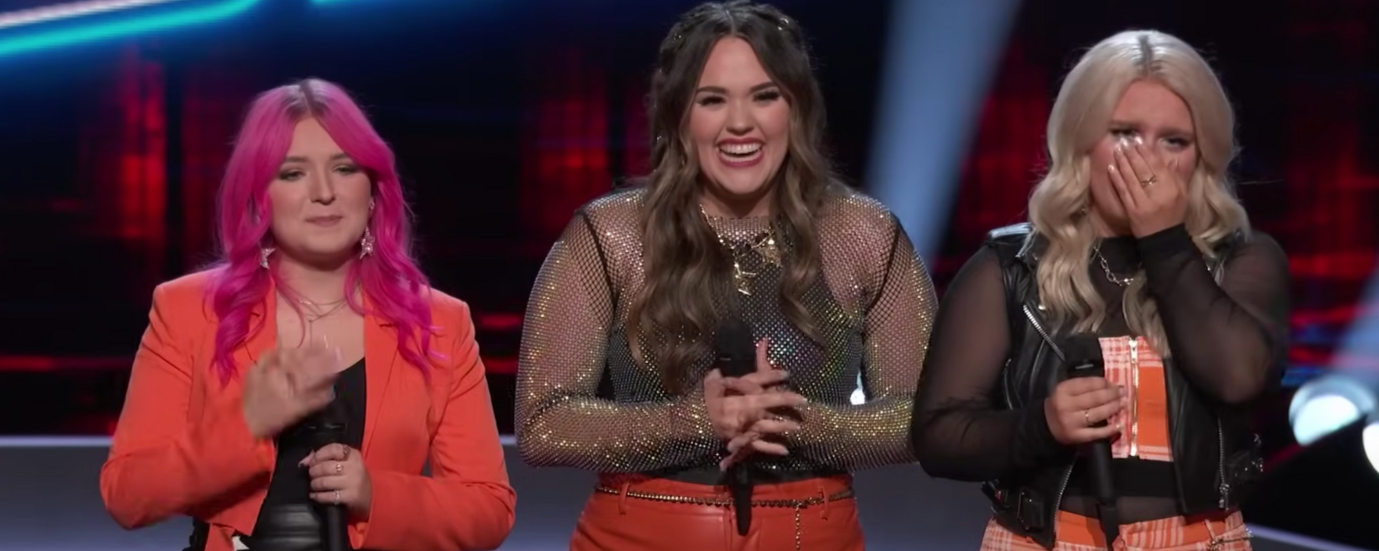 Oklahoma Trio OK3 Scores 4-Chair Turn with Sassy Meghan Trainor Cover in ‘The Voice’ Blind Audition