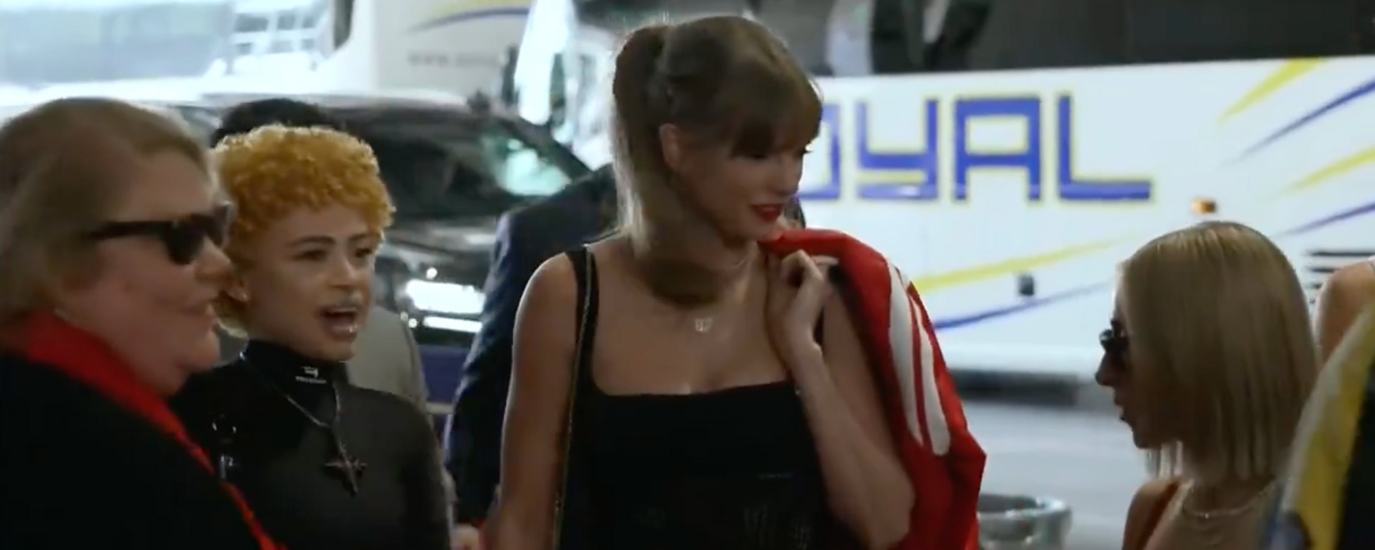 Taylor Swift arrives at Super Bowl 2024 With Ice Spice and others