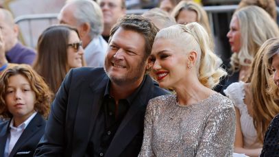 Blake Shelton and Gwen Stefani.