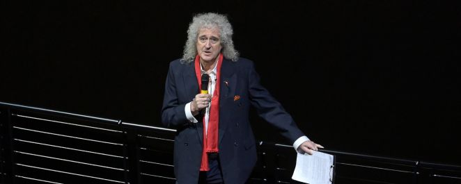 Brian May at a January 2014 event in London, England.