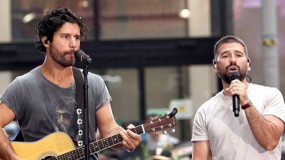 Shay Mooney and Dan Smyers perform on NBC's "The Today Show" in July 2023.