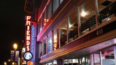 Exterior of Garth Brooks' Friends in Low Places Bar and Honky-Tonk in Nashville in November 2023.