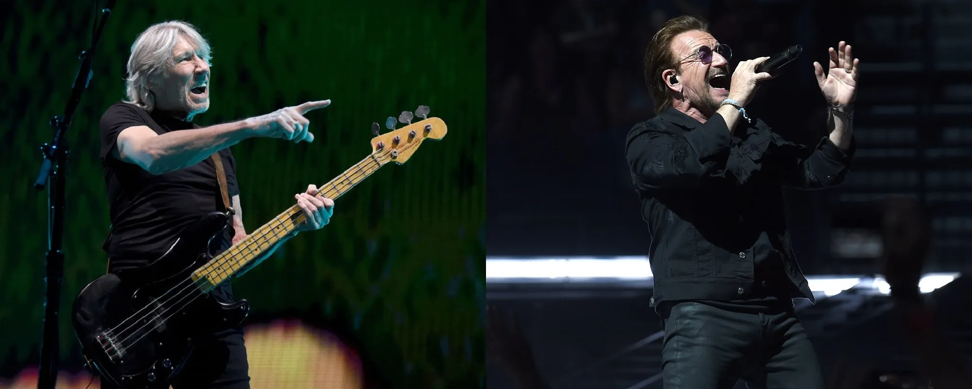 Roger Waters Calls Out Bono Over U2 Singer’s Onstage Tribute to Victims of the Hamas Terror Attacks