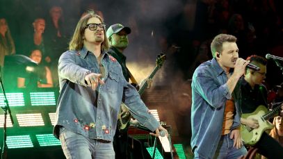 HARDY and Morgan Wallen perform in Nashville in November 2023.