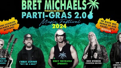Poison’s Bret Michaels Announces Parti-Gras 2.0 Tour with Chris Janson, Lou Gramm, Don Felder & More: How to Buy Tickets