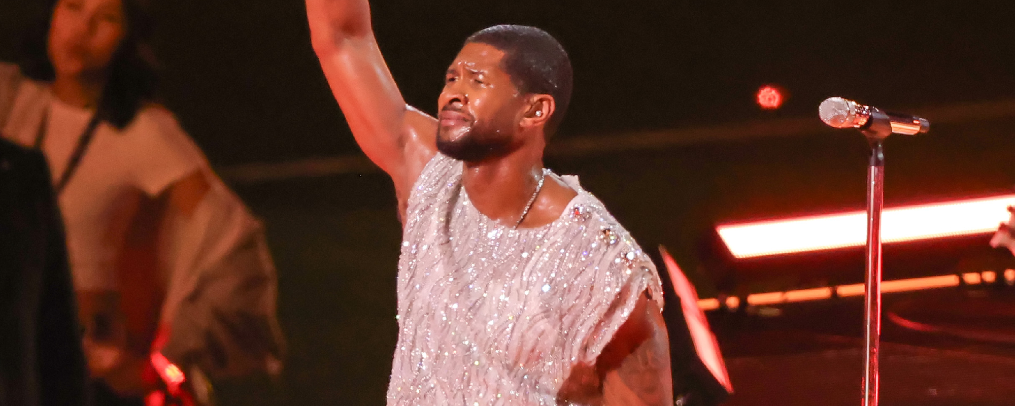 Usher Honors Late Drummer Aaron Spears During Super Bowl Halftime Show