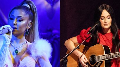 Composite image of Ariana Grande and Kacey Musgraves
