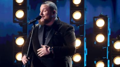 Luke Combs performs onstage during the 66th GRAMMY Awards at Crypto.com Arena on February 04, 2024 in Los Angeles, California.