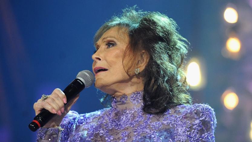 Loretta Lynn performs onstage at the 13th annual Americana Music Association Honors and Awards Show at the Ryman Auditorium on September 17, 2014 in Nashville, Tennessee.