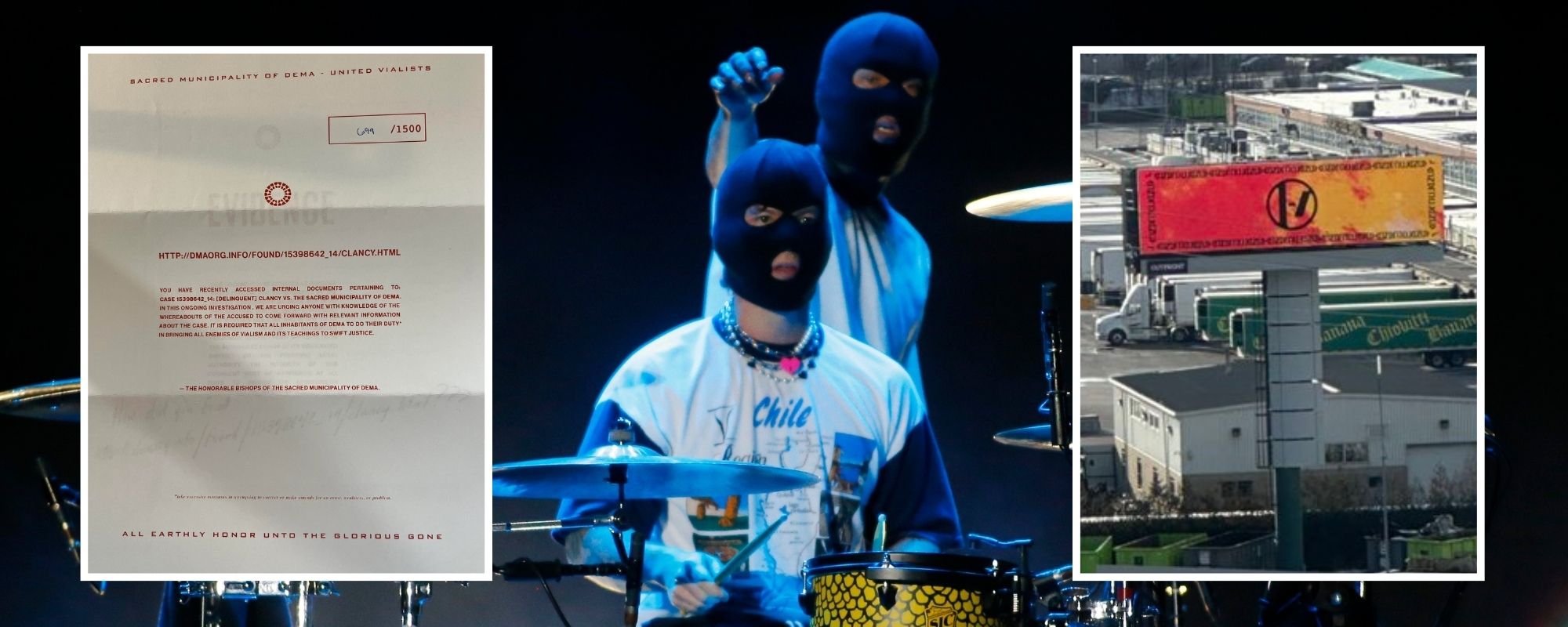 Twenty One Pilots Fans Have Allegedly Received Strange Letters Hinting at a New Era for the Band