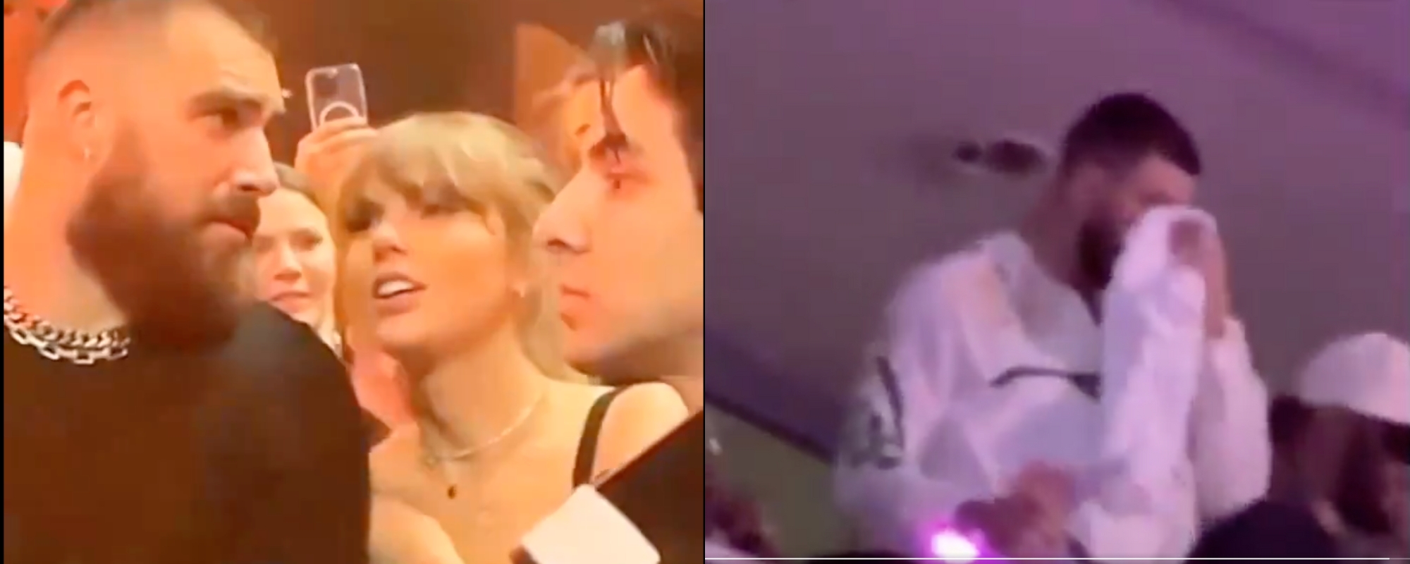 Was Travis Kelce Spotted Crying in the Crowd of Taylor Swift’s Eras Tour Concert?