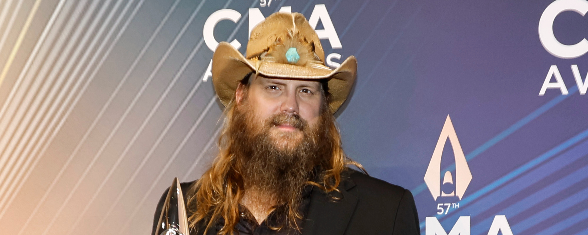 An Inspired Chris Stapleton Says “Just Get Me Nearly Naked on a Bearskin Rug” After Witnessing Beyoncé Concert