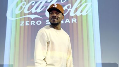 "The Voice" coach Chance the Rapper during a December 2023 performance in Miami Beach.