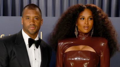 NFL quarterback Russell Wilson and his wife, R&B singer Ciara.