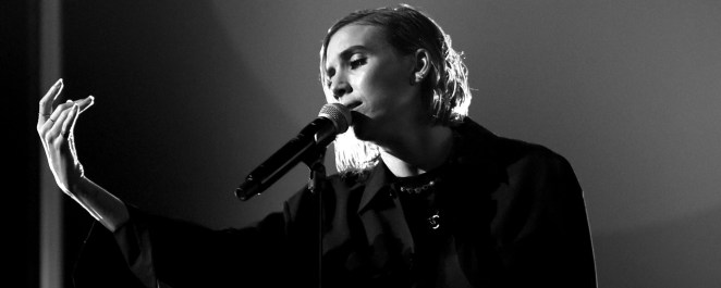 Lykke Li Performing at the Women Who Rock event in Burbank, California in 2019.