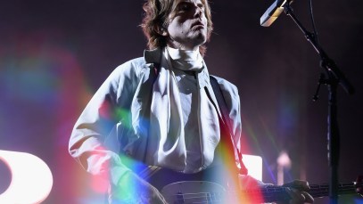 Air performs at the 2017 Governors Ball Music Festival