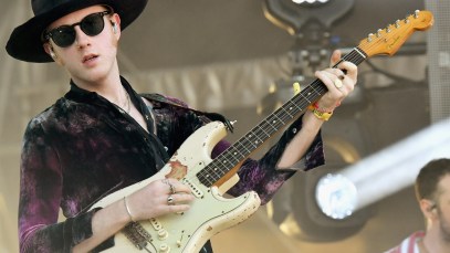 Two Door Cinema Club performing in New York City in 2017.