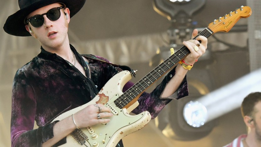 Two Door Cinema Club performing in New York City in 2017.