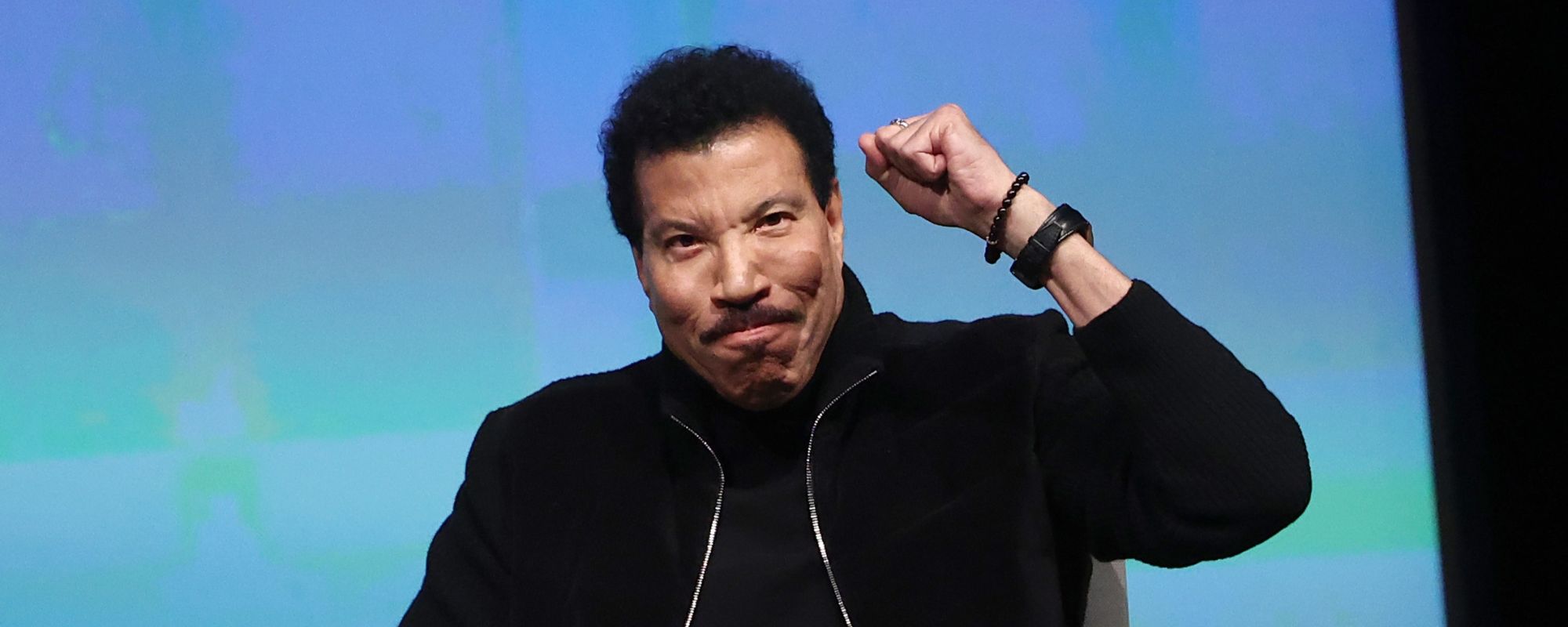 Lionel Richie Presented With Leather Aviator Jacket In ‘American Idol’ Hometown Visit