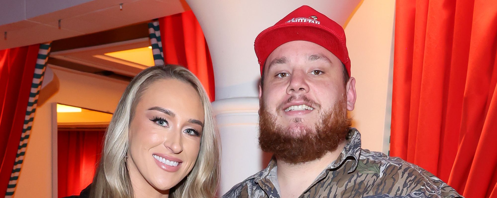 Luke Combs “Blindsides” Wife With Snippet of Unreleased Song