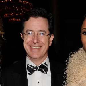 Taylor Swift, Stephen Colbert and Ciara in January 2010.